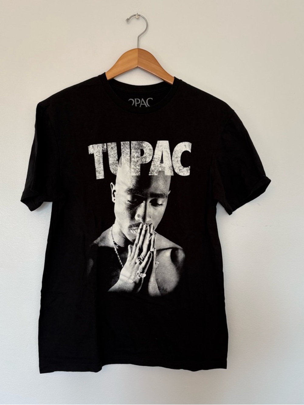 Men's Tupac graphic tee size M